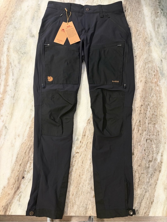 Fjallraven Pants - NWT Fjallraven Keb Agile Trousers Pants Black Women's US 8 / 32” Length $195